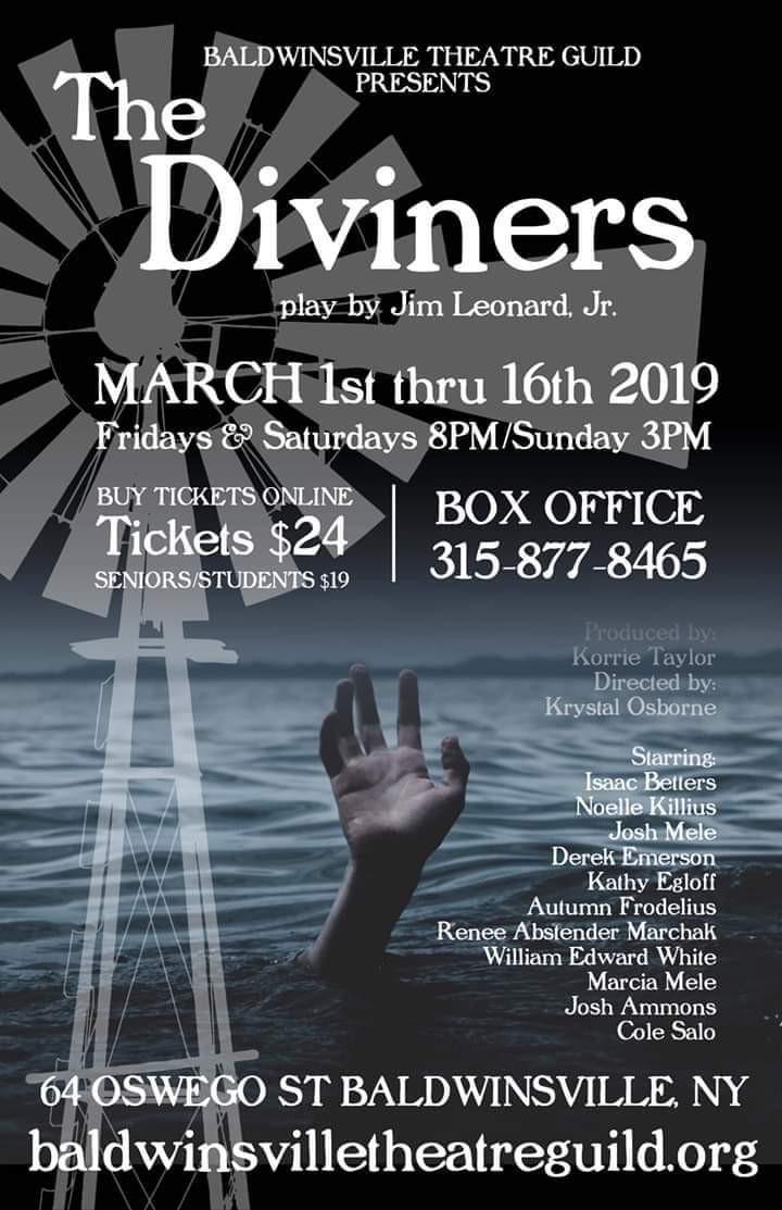 The Diviners play poster